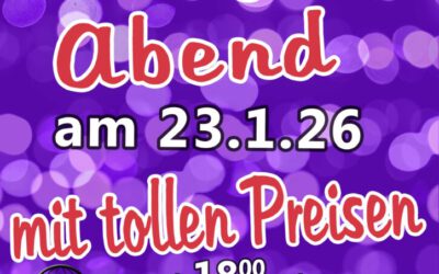 Bingo Abend am 23.01.2026